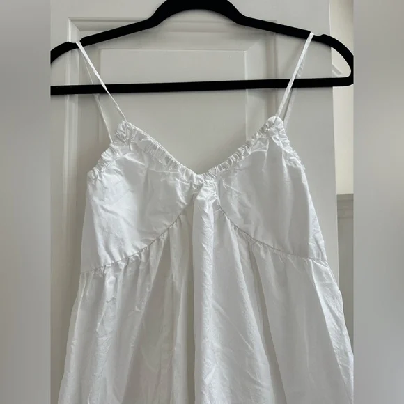 Cotton White Maxi Dress - Picture 2 of 5